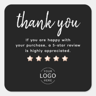 ロゴSmall Businessパッケージのシール スクエアシール