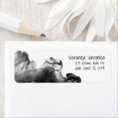 ロゴSmokey Gothicアドレス ラベル (インサイチュ)