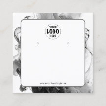 ロゴSmokey Gothic Earringディスプレイカード