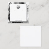 ロゴSmokey Gothic Earringディスプレイカード コーリングカード (正面/裏面)