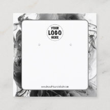 ロゴSmokey Gothic Earringディスプレイカード