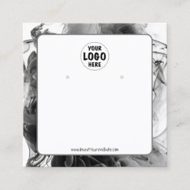 ロゴSmokey Gothic Earringディスプレイカード コーリングカード