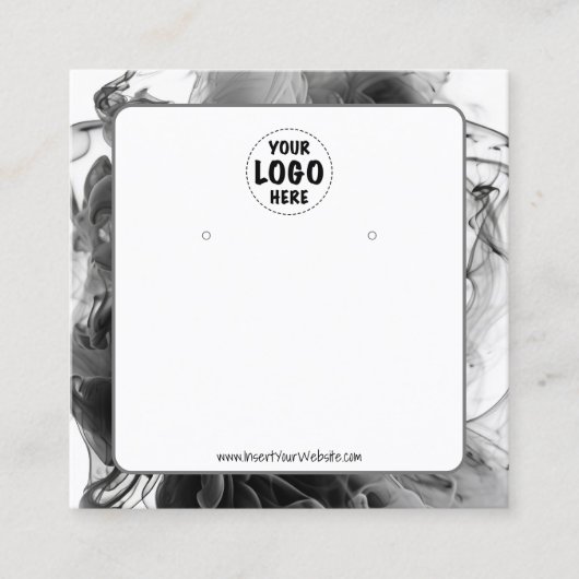 ロゴSmokey Gothic Earringディスプレイカード コーリングカード (正面)