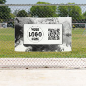 ロゴSmokey Gothic Monochrome 横断幕 (インサイチュ)