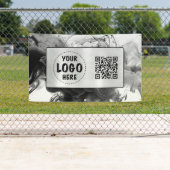 ロゴSmokey Gothic Monochrome 横断幕 (インサイチュ)