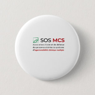 ロゴSOS MCS +テキスト 缶バッジ