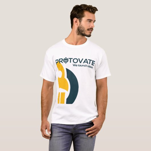 ロゴTシャツ – Protovate Tシャツ (正面フル)