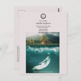 ロゴTaupe作家の販促資料ブックマーク ポストカード