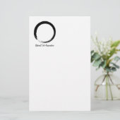 ロゴv3の禅の円 便箋 (スタンド正面)