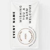 ロゴWebサイトウェルカムカンパニーイベント 横断幕 (縦)