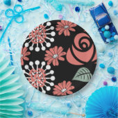 ロサコアスターフロラプレート ペーパープレート (パーティー)