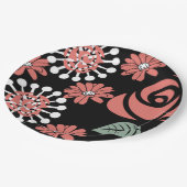 ロサコアスターフロラプレート ペーパープレート (アングル)