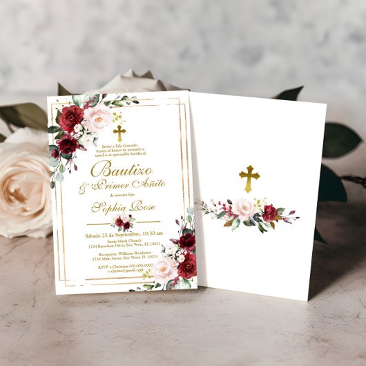 ロサスロハスパラバウティゾ&プライマーアニト 招待状