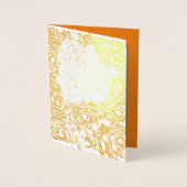 ロサス 箔カード (正面)