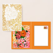 ロサス 箔カード (ディスプレー)