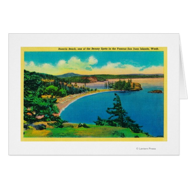 ロサリオビーチインサンフアン諸島，ワシントン (正面横)