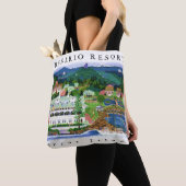 ロサリオリゾートトートおもしろい! トートバッグ (クローズアップ)