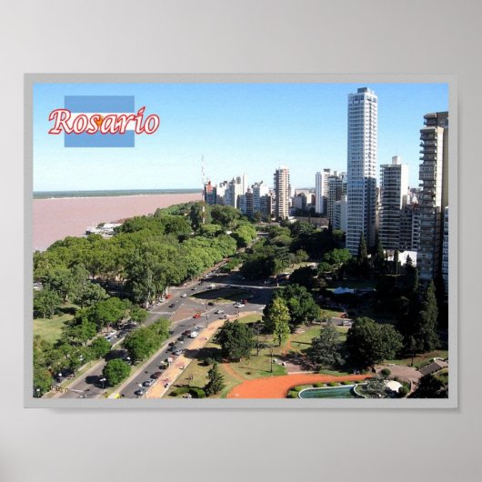 ロサリオ – アルゼンチン –  ポスター (正面)