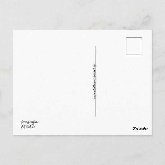 ロサロジャ ポストカード (裏面)