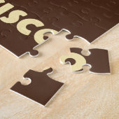 ロサンゼルスからサンフランシスコ・レールへのポスター ジグソーパズル (側面)