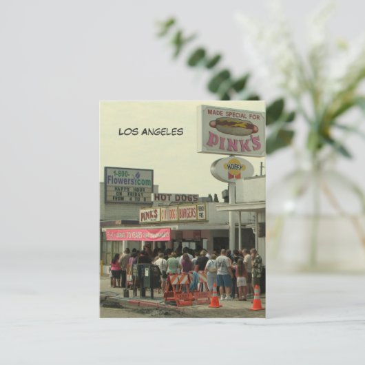 ロサンゼルスによってすごい郵便はがき! ポストカード (スタンド正面)