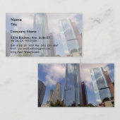 ロサンゼルスのスカイライン 名刺 (正面/裏面)