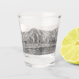 ロサンゼルスのバイアレーストラック ショットグラス