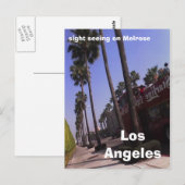 ロサンゼルスのメルローズで見る視力 ポストカード (正面/裏面)