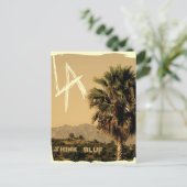 ロサンゼルスのヴィンテージのスタイルの郵便はがき! ポストカード (スタンド正面)