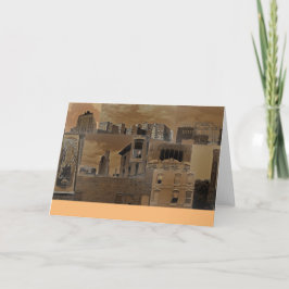 「ロサンゼルスの下町の写真」 カード