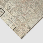 ロサンゼルスの保証地図および通り鉄道 薄葉紙 (詳細)