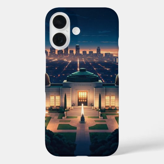ロサンゼルスの夜 Case-Mate iPhoneケース (裏面)