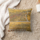 ロサンゼルスの眺め、1894年 クッション (ブランケット)