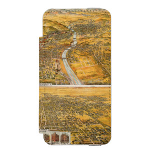 ロサンゼルスの眺め、1894年 iPhone SE/5/5sウォレットケース