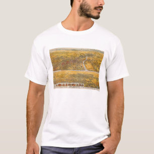 ロサンゼルスの眺め、1894年 Tシャツ