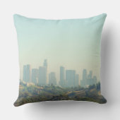 ロサンゼルスの都市景観 クッション (裏面)