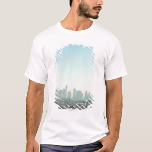 ロサンゼルスの都市景観 Tシャツ