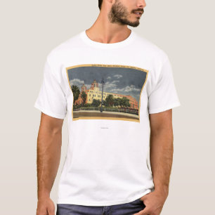 ロサンゼルスのCaliforniaPostのオフィス--ターミナル Tシャツ