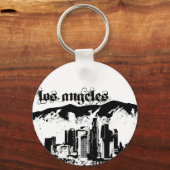 ロサンゼルスはあなたの街に置く キーホルダー (正面)