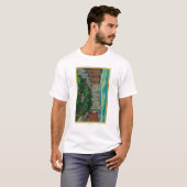 ロサンゼルスを示すPershingスクエア Tシャツ (正面フル)