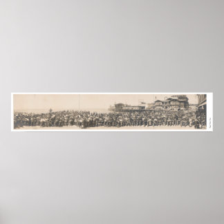 ロサンゼルスオートバイクラブアットヴェネツィア，カリフォルニア ポスター