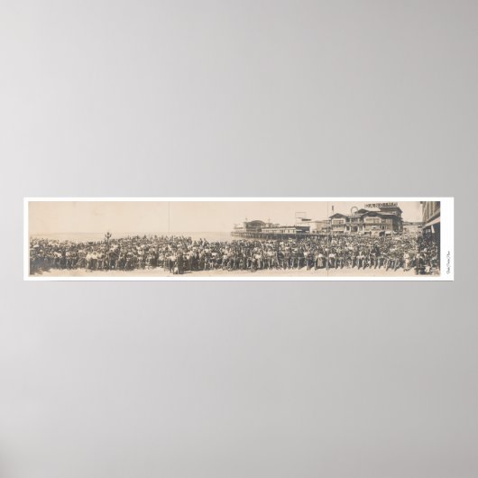 ロサンゼルスオートバイクラブアットヴェネツィア，カリフォルニア ポスター (正面)