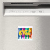 「ロサンゼルスカラフルパームズ」マグネット マグネット (インサイチュ (食洗機))