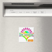 「ロサンゼルスカラフル1」マグネット マグネット (インサイチュ (食洗機))