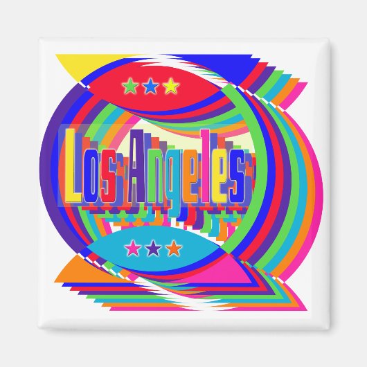 ロサンゼルスカラーコンボ2マグネット マグネット (正面)