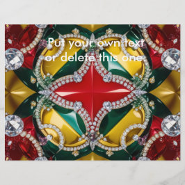 ロサンゼルスカラー付きフライヤーデザイン チラシ