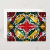 ロサンゼルスカラー付きポストカードデザイン ポストカード (正面/裏面)