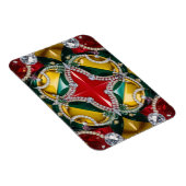 ロサンゼルスカラー対応フレキシブルなフォトマグネット マグネット (右側)