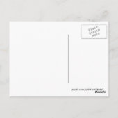 ロサンゼルスカリフォルニアのネオンスカイライン ポストカード (裏面)