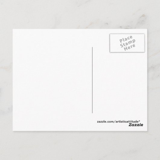 ロサンゼルスカリフォルニアのネオンスカイライン ポストカード (裏面)